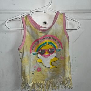 Pinkfong girls multi Vest